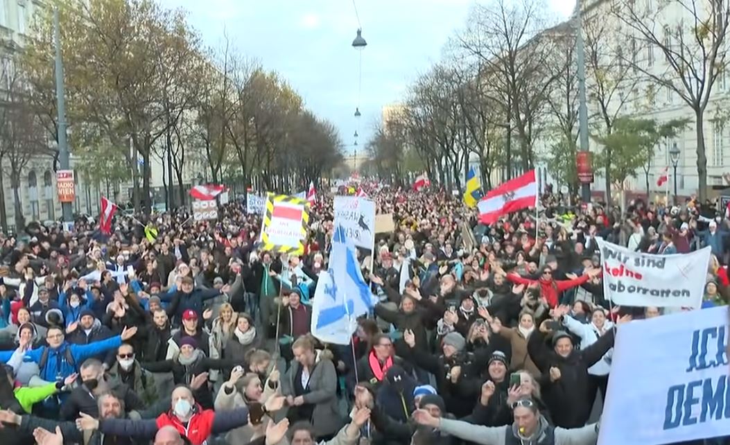 proteste viena noiembrie