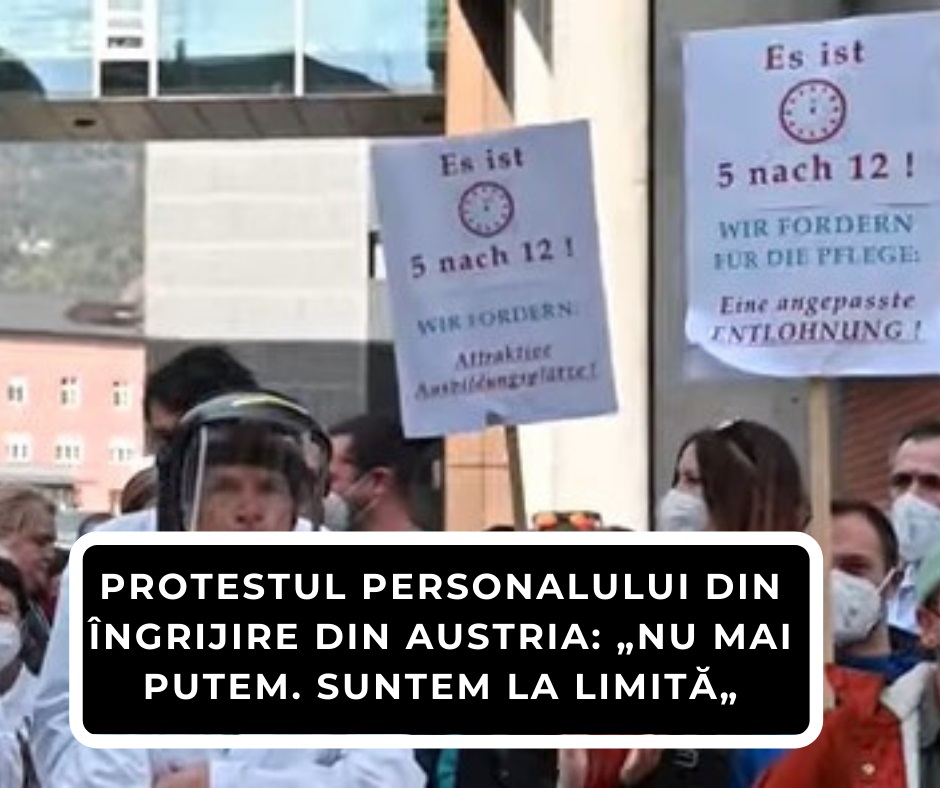 protest ingrijitoare Austria