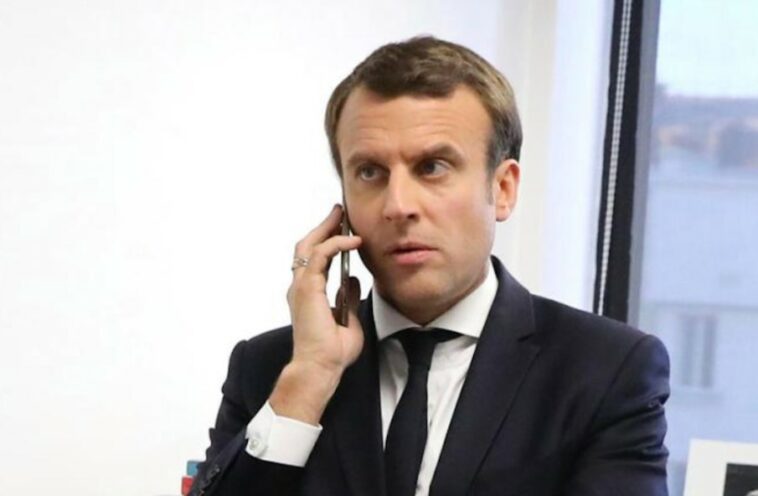 Macron la telefon cu Putin