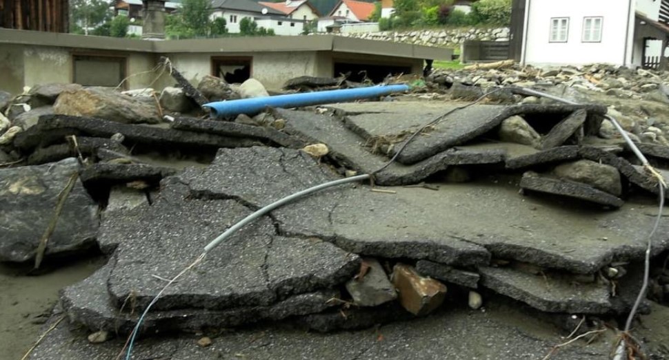 Furtuni devastatoare în Austria