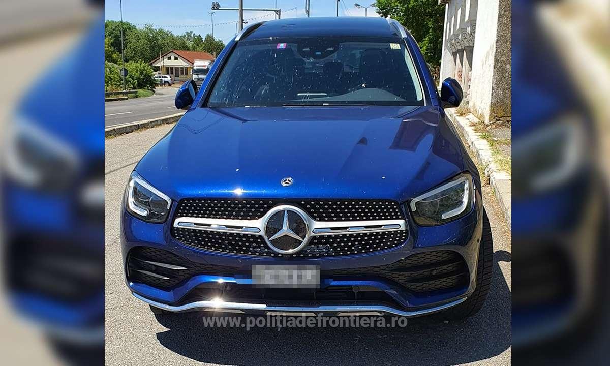 Mercedes furat din Elveția