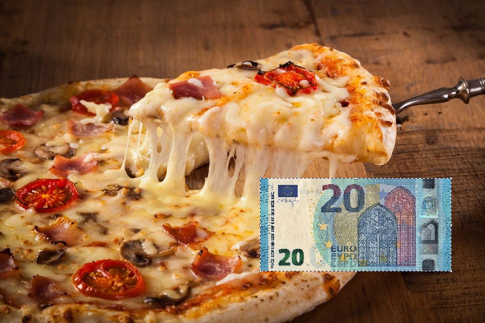 Pizza 20 euro