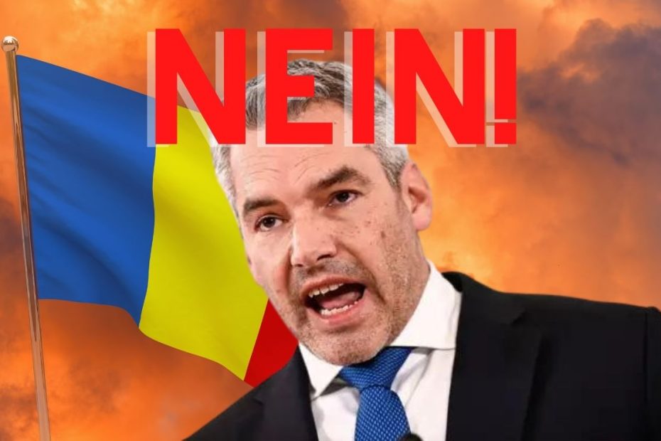 Nehammer blochează România în Schengen