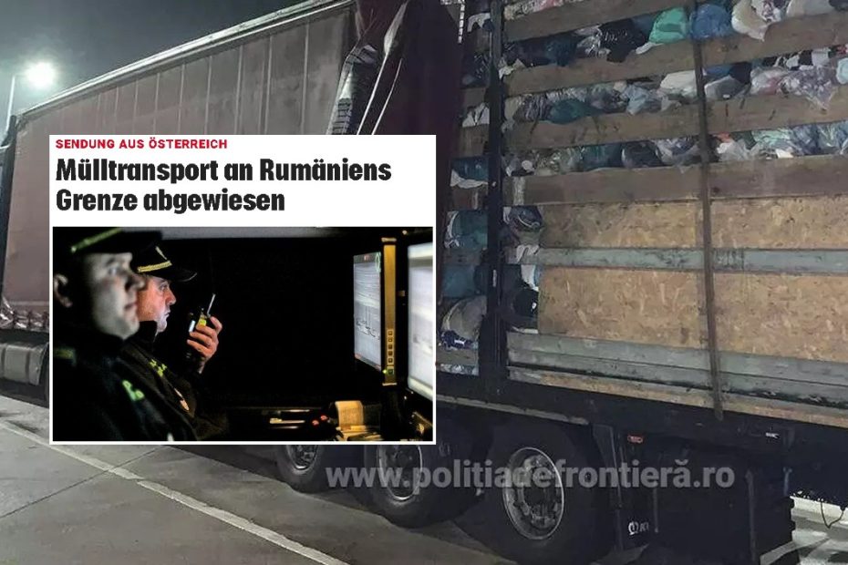 Transport Austria blocat vamă România