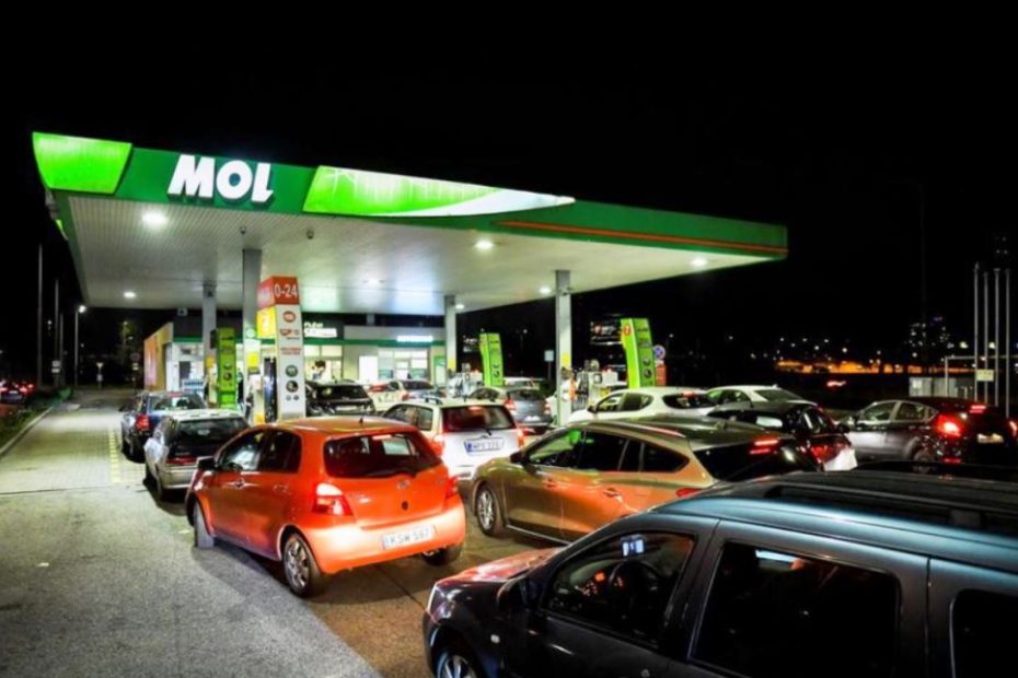 benzinării plafonat preț ungaria