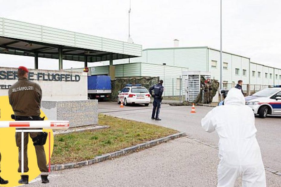 Alarmă aerodromul militar Wiener Neustadt