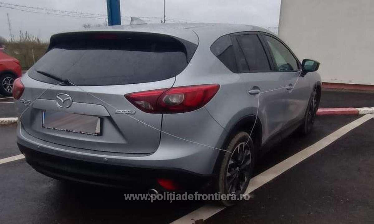 Mașină Mazda CX5 furată din Italia, depistată în România