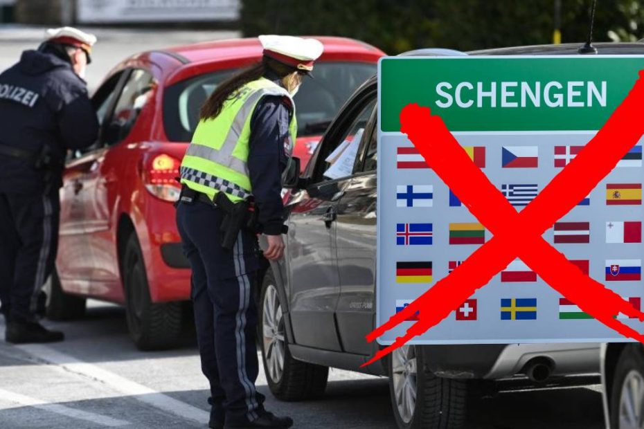 Schengen blocat, controalele la frontiera dintre Austria și Germania continuă