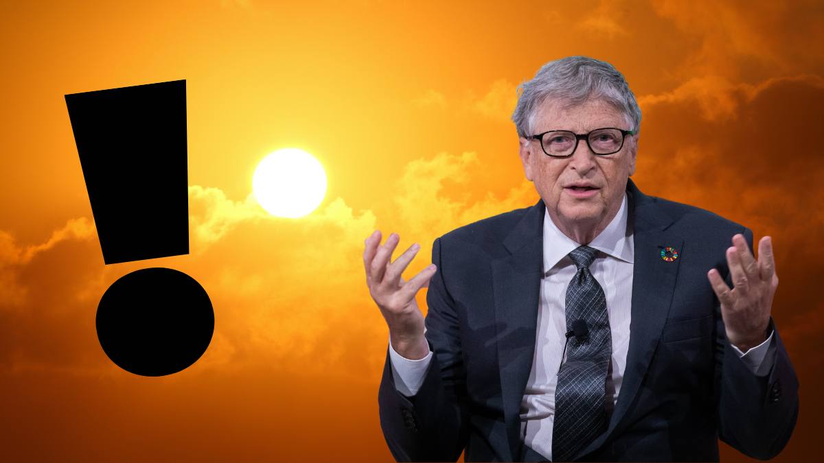 Bill Gates vrea să blocheze lumina soarelui