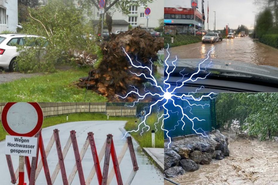 Inundaţiile ajung în Austria