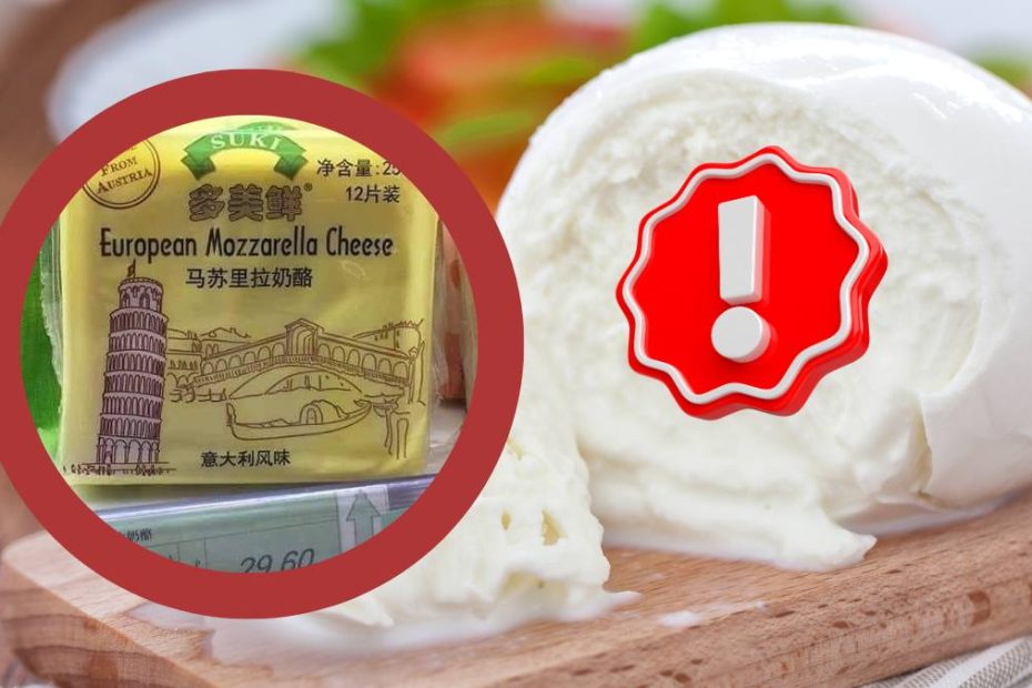 Mozzarella chinezească brânză Austria