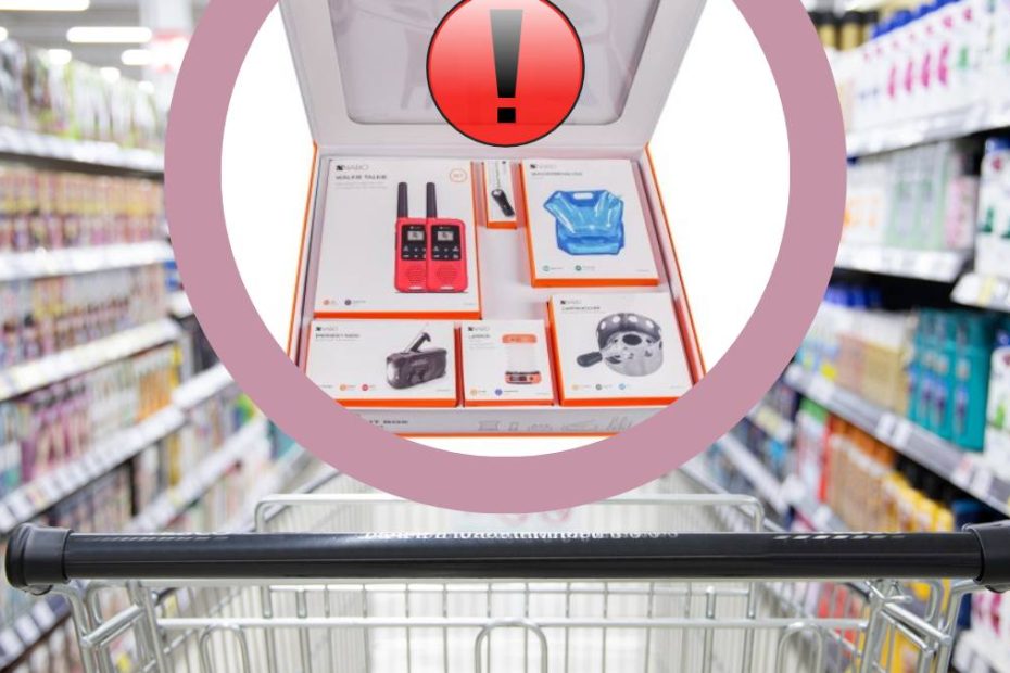 supermarket vinde trusa urgență blackout