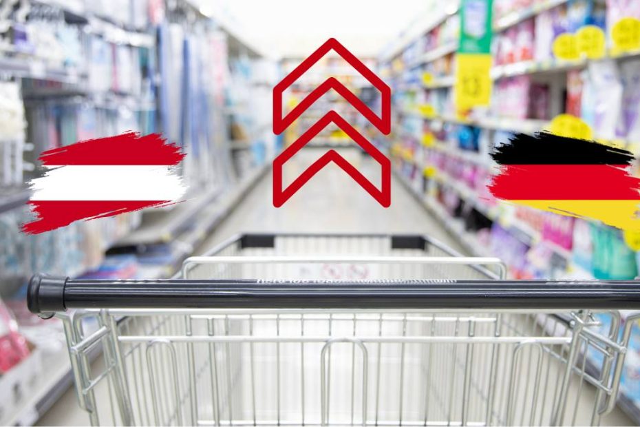 Austriecii plătesc mult nemții supermarketuri