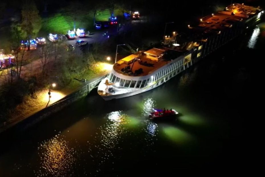 Accident navă pe Dunăre în Austria 30 martie 2024