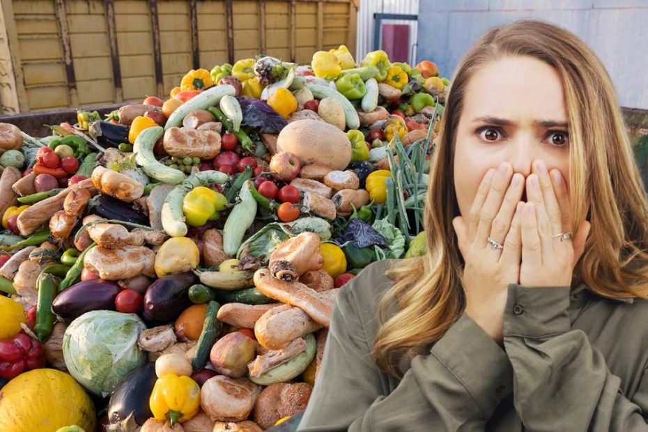 Supermarketurile aruncă tone de alimente la gunoi