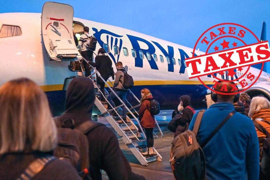 taxe ryanair