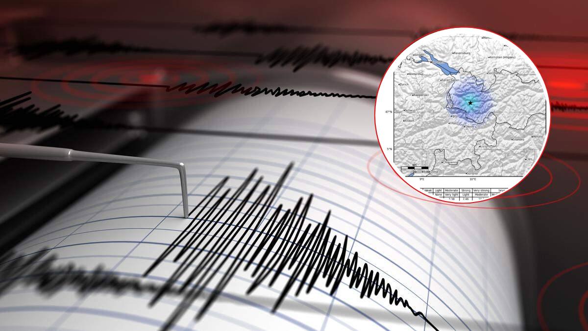 Cutremur în regiunea Lech în Vorarlberg