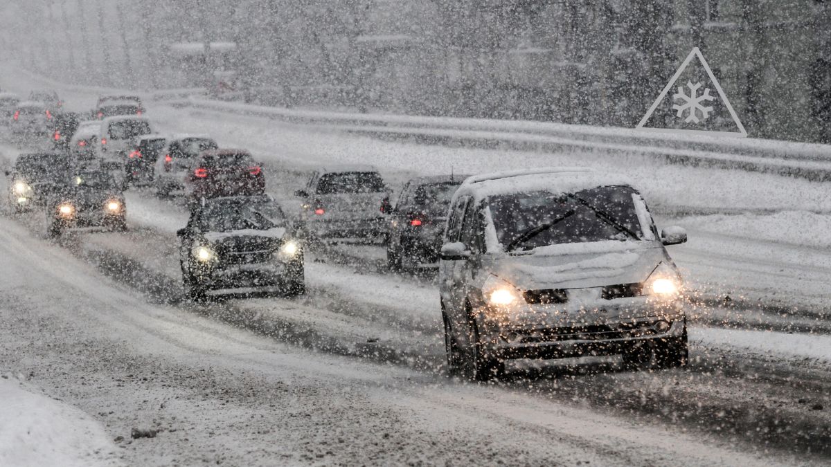 Risc de haos în trafic din cauza ninsorilor Austria