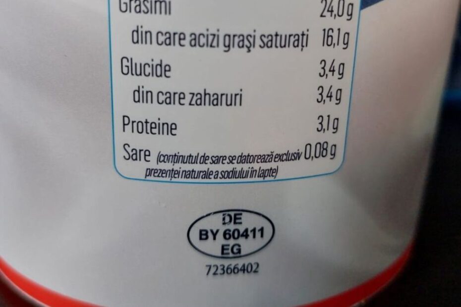 Semnificație cod oval de pe ambalajele alimentelor