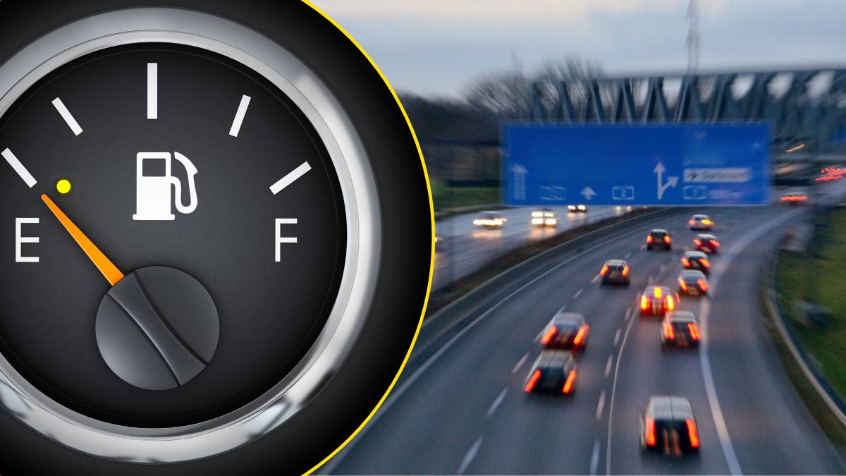 Țara ilegal să rămâi fără combustibil pe autostradă