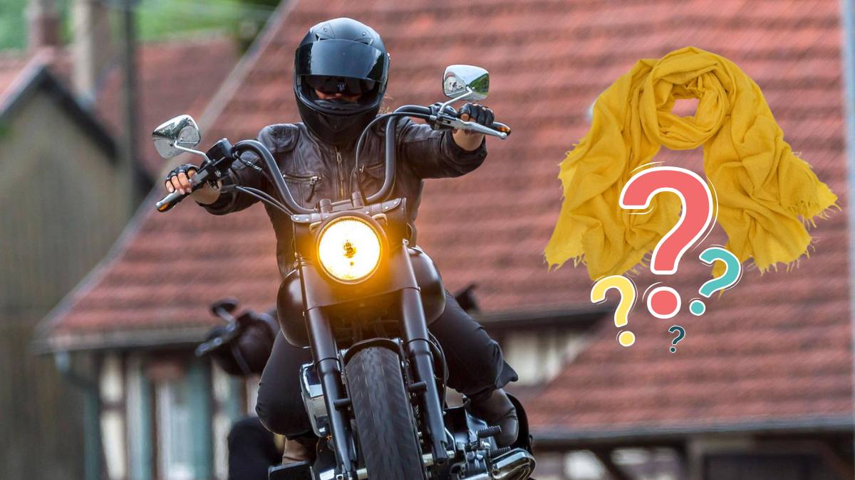 Semnificația eșarfei galbene la motocicletă