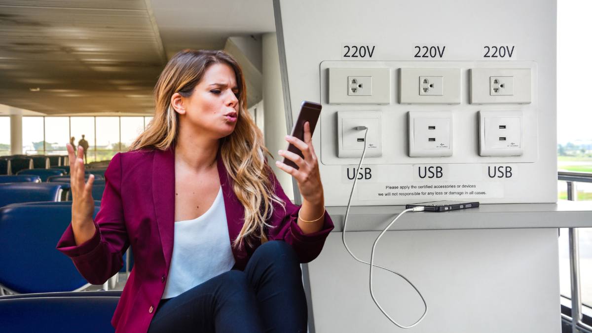 De ce să nu îți încarci telefonul în aeroport