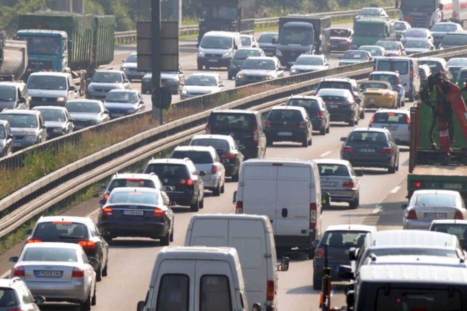 Haos pe autostrazile din Austria. Foto: ambuteiaj pe autostrada