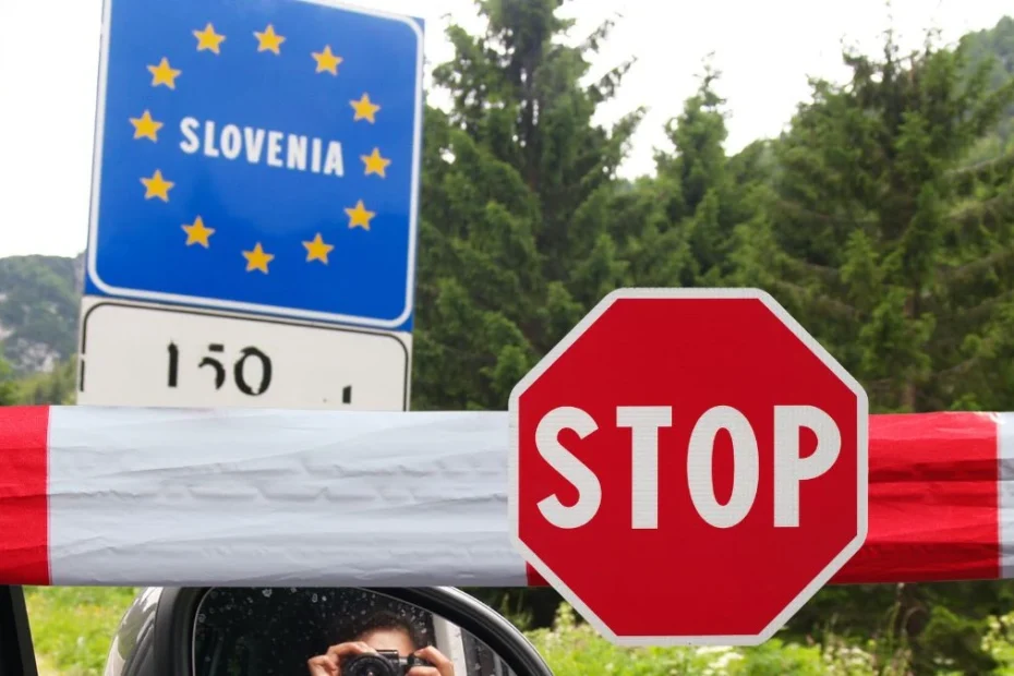Slovenia a suspendat acordul cu Schengen. Măsuri extraordinare la frontiere Foto: frontiera Sloveniei