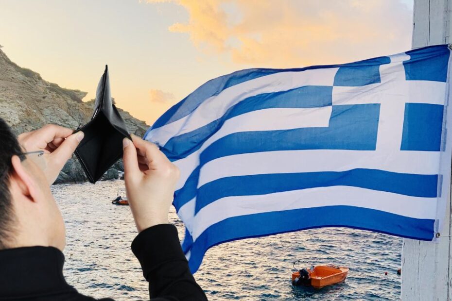 grecii nu-și mai permit să meargă la mare în țara lo