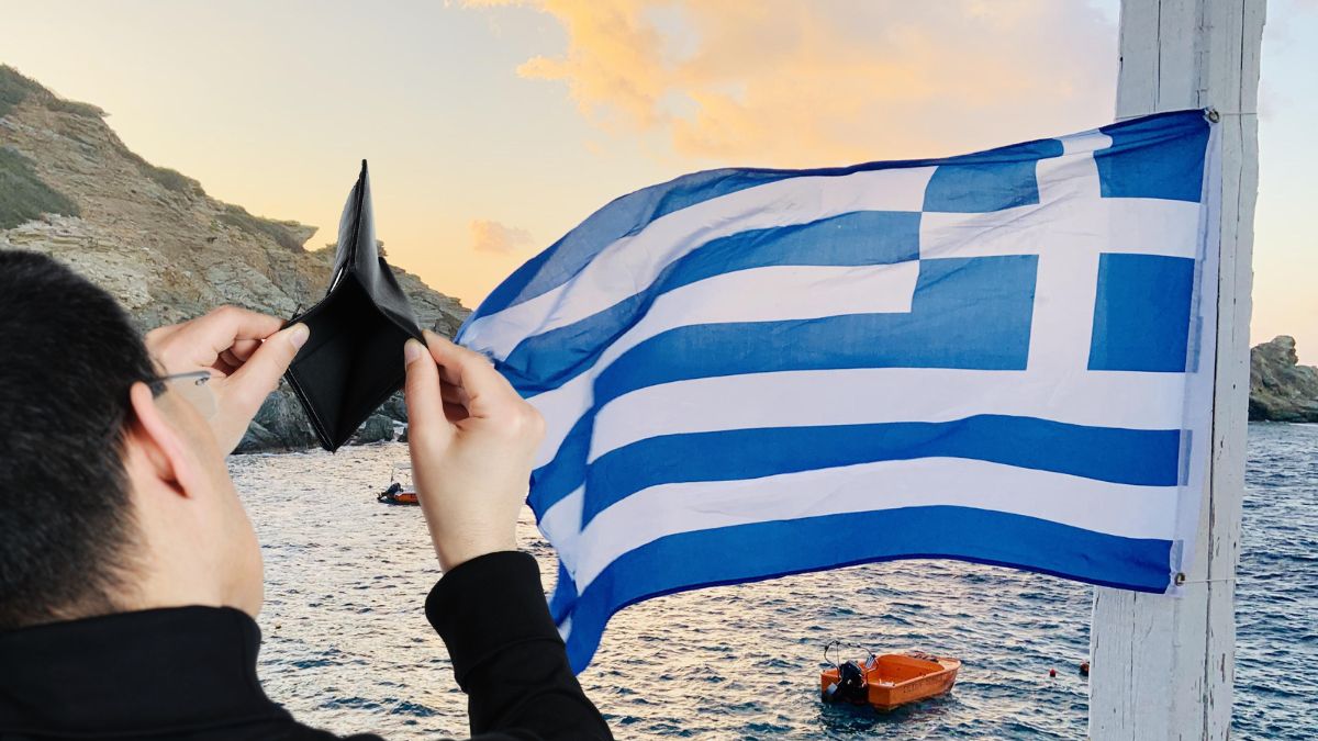 grecii nu-și mai permit să meargă la mare în țara lo