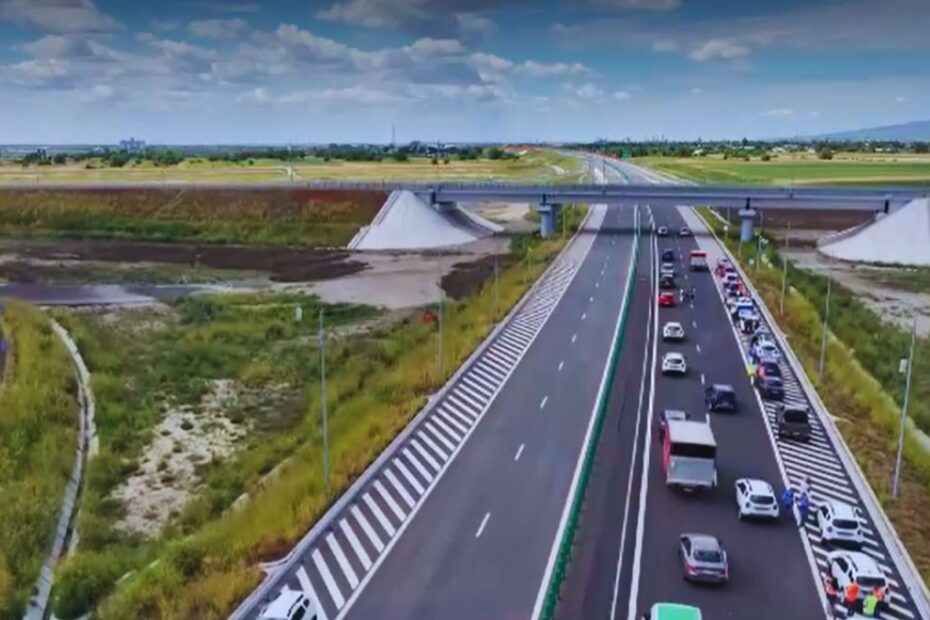 Al doilea cel mai lung pod rutier din România Autostrada A7 Moldova
