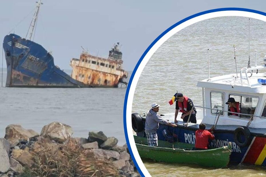 barca rasturnata romania