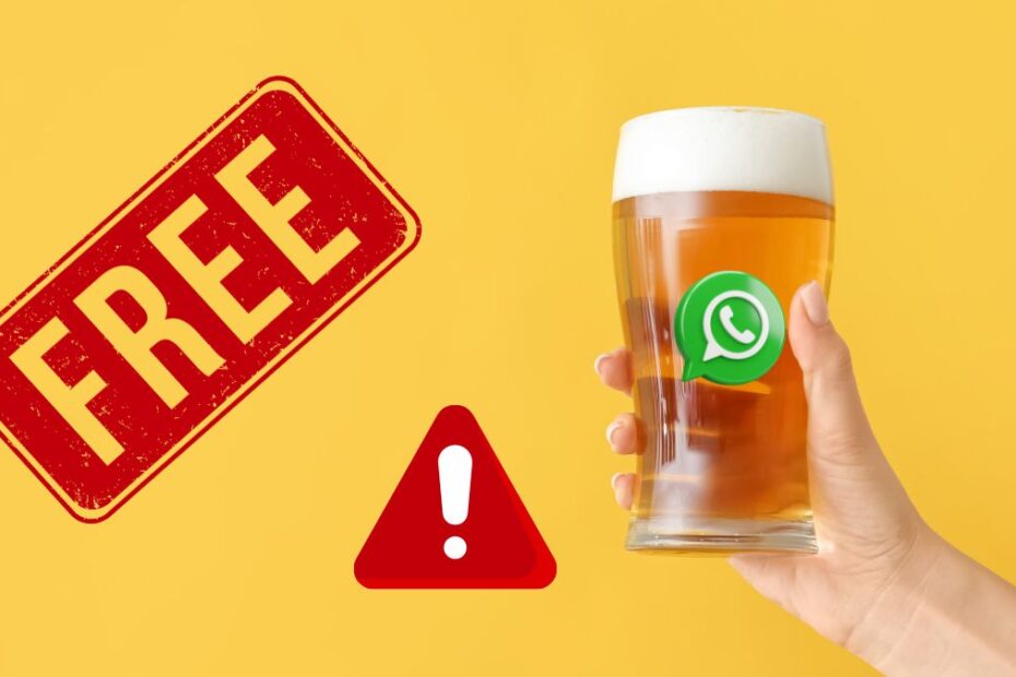 O marcă de bere avertizează toți clienții despre frauda de pe WhatsApp