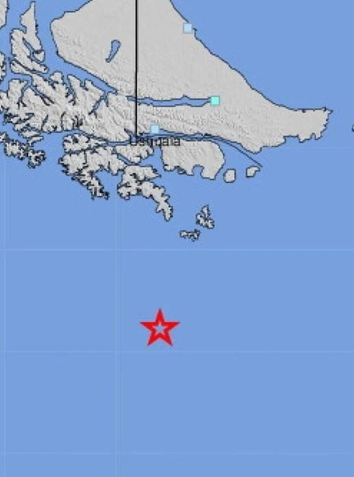 Terremoto di magnitudo 7.1 nello Stretto di Drake tra Antartide e Sudamerica