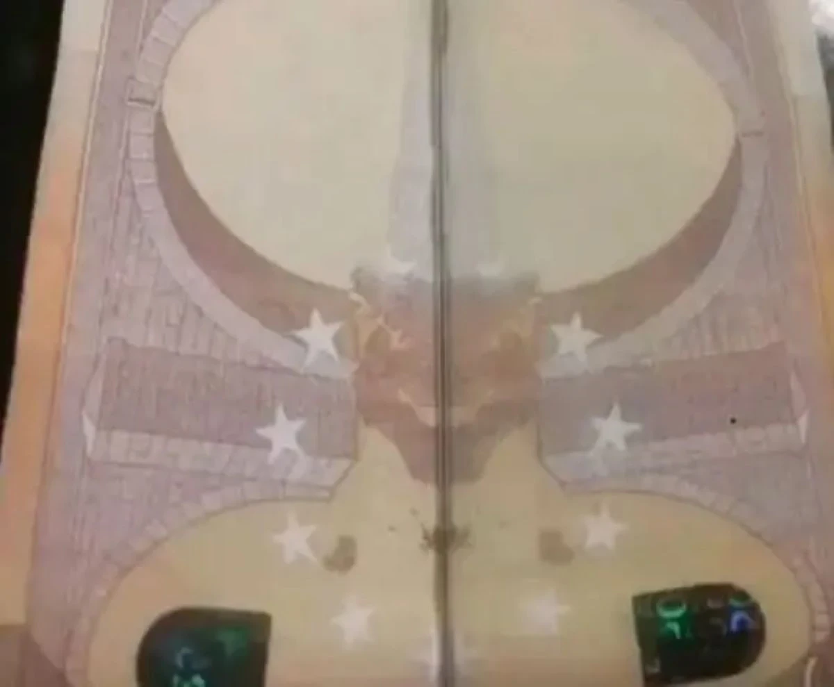 Co ukryto na banknocie 50 euro