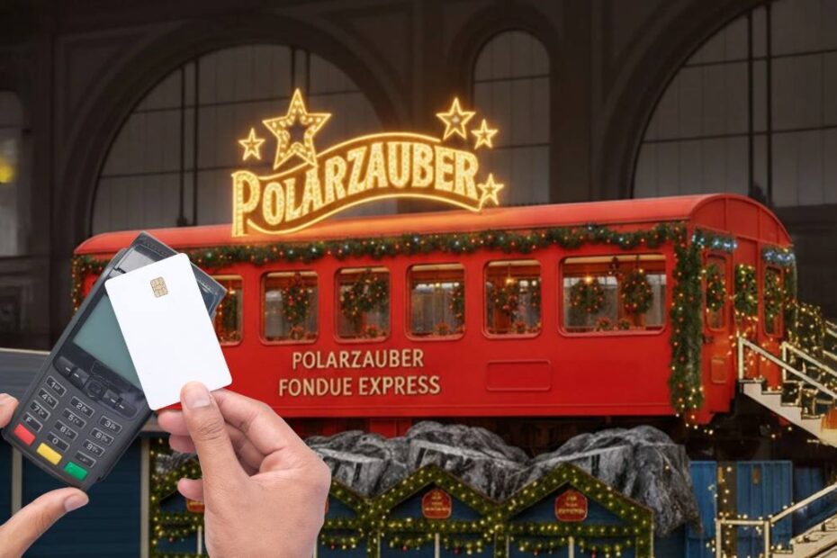 târg de Crăciun fără numerar