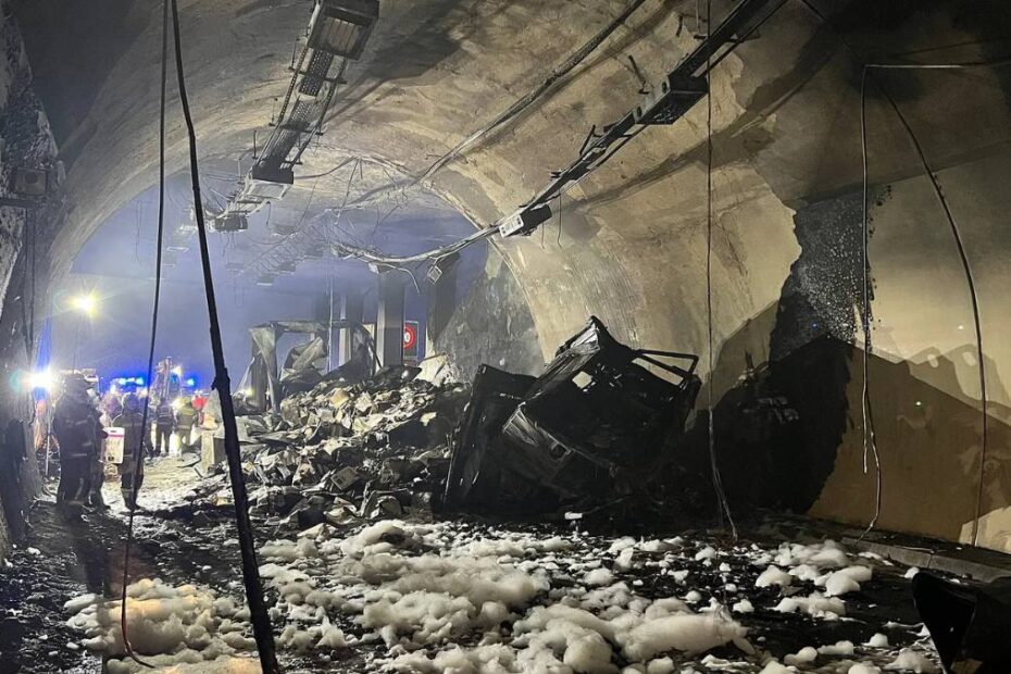 accident tunel austria
