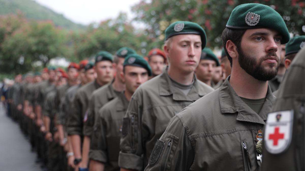 Austria prelungește serviciul militar obligatoriu. În imagine, militari in Austria