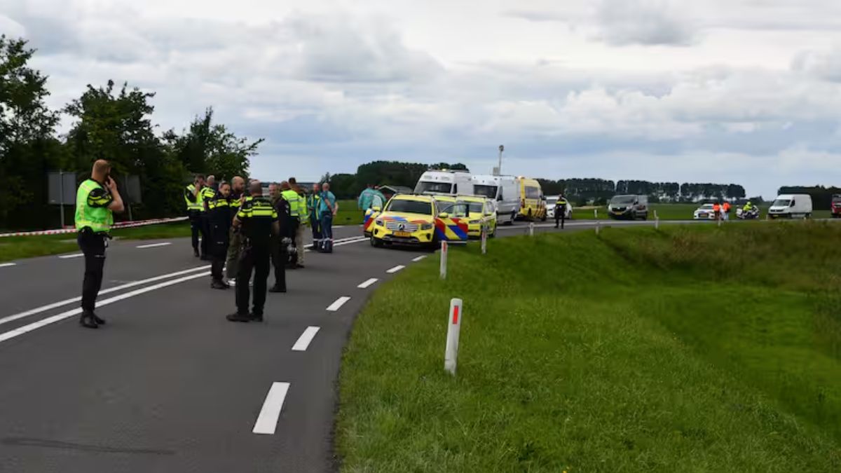 accident bicicliști copii Olanda