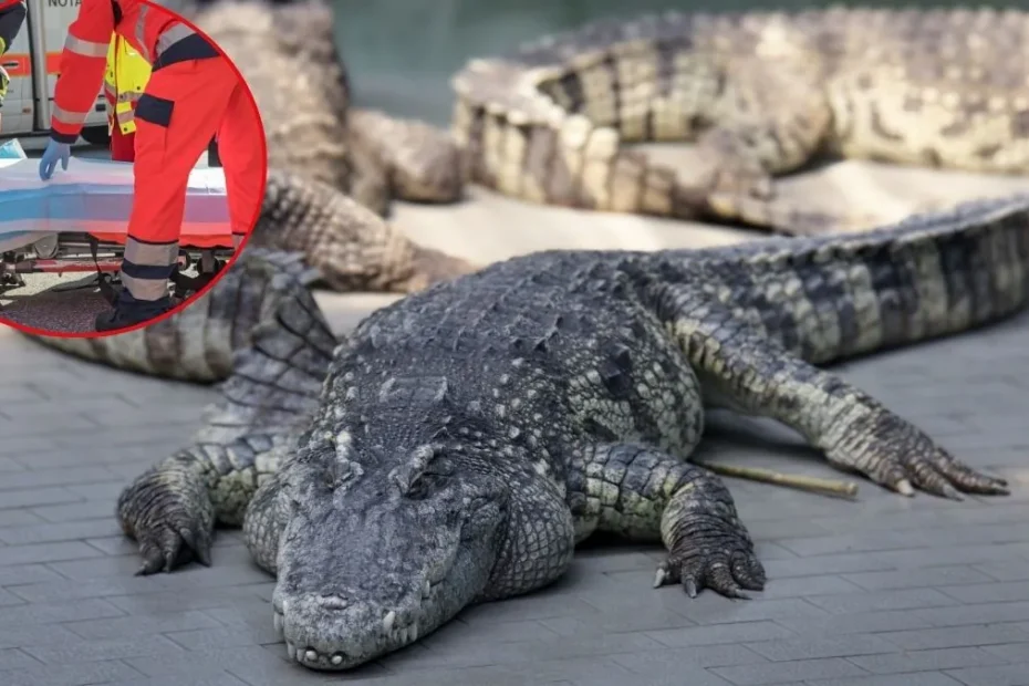 Copil de 3 ani aruncat într-un țarc cu crocodili