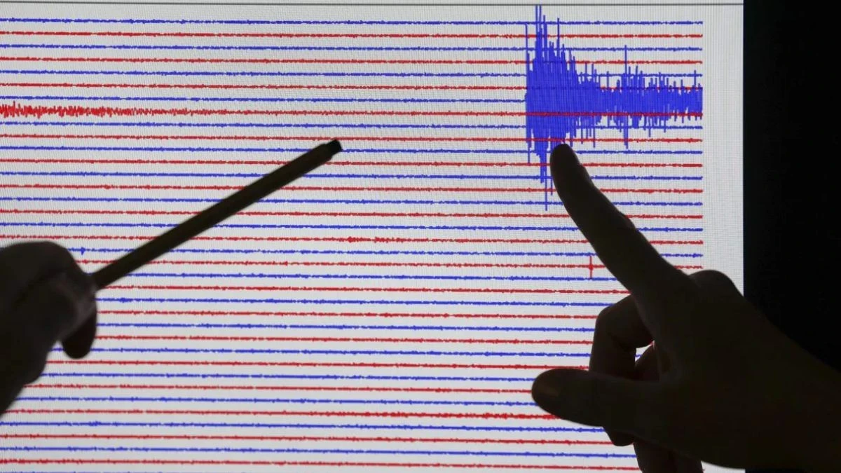 Cutremur foarte puternic, în imagine un seismograf