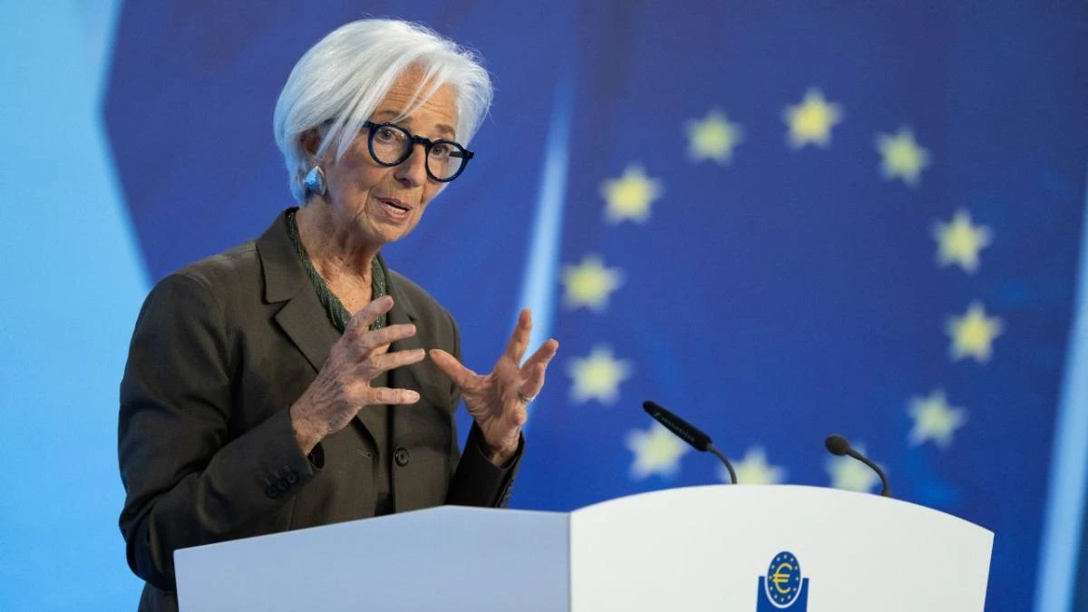 Un nou număr de cont pentru euro digital. În imagine, președinta BCE, Christine Lagarde