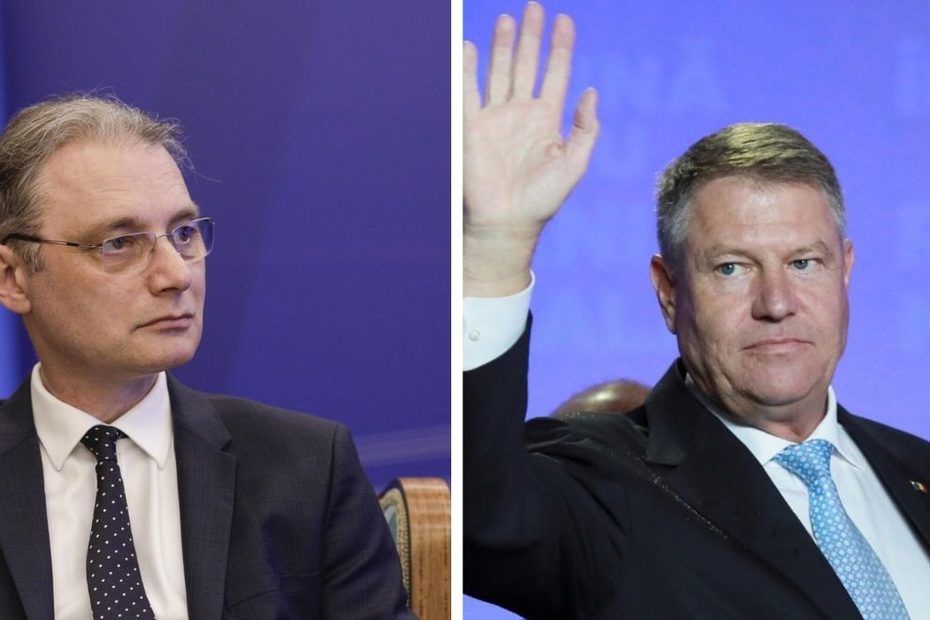 Luca Niculescu și Klaus Iohannis, într-un colaj foto despre inițiativa înființării Consiliului Consultativ al Românilor de Pretutindeni.